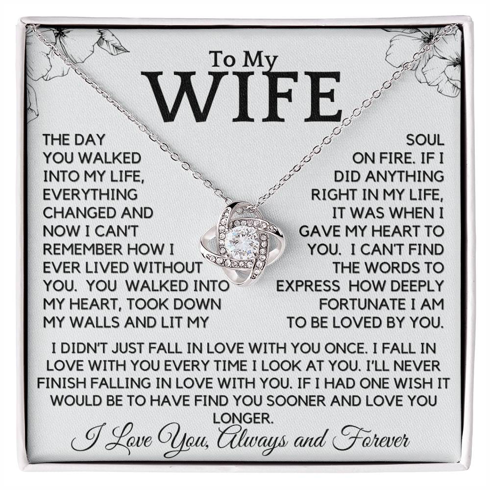 To My Wife - You Walked Into My Life