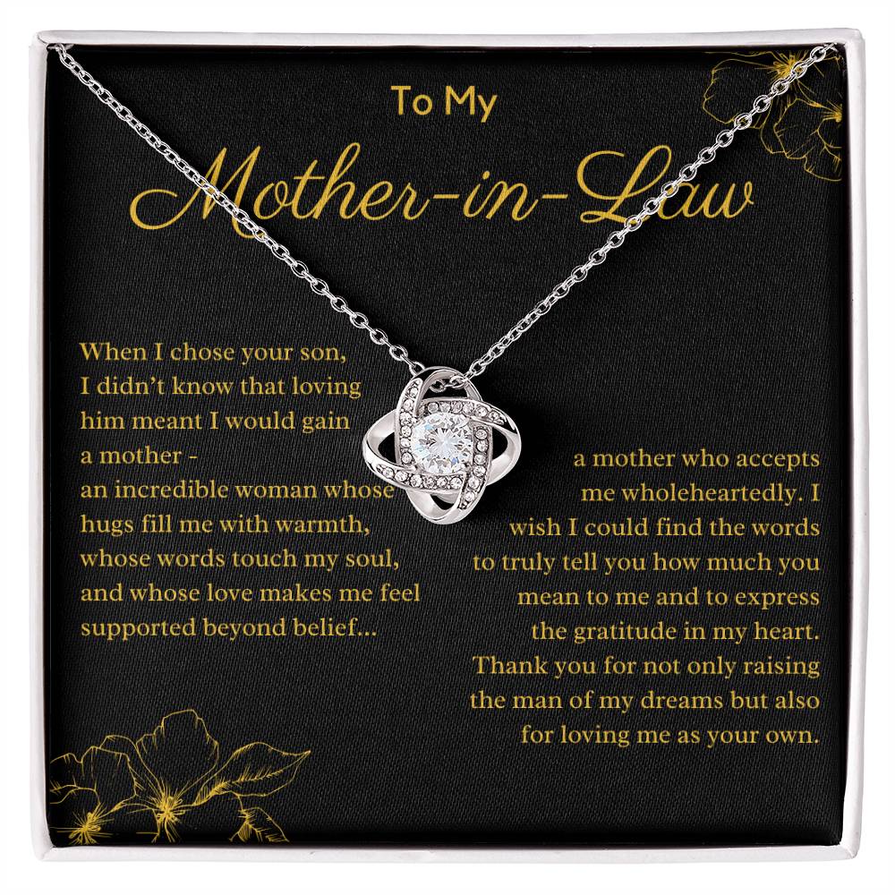 To My Mother In Law From Daughter In Law - Thank You For Loving Me As Your Own