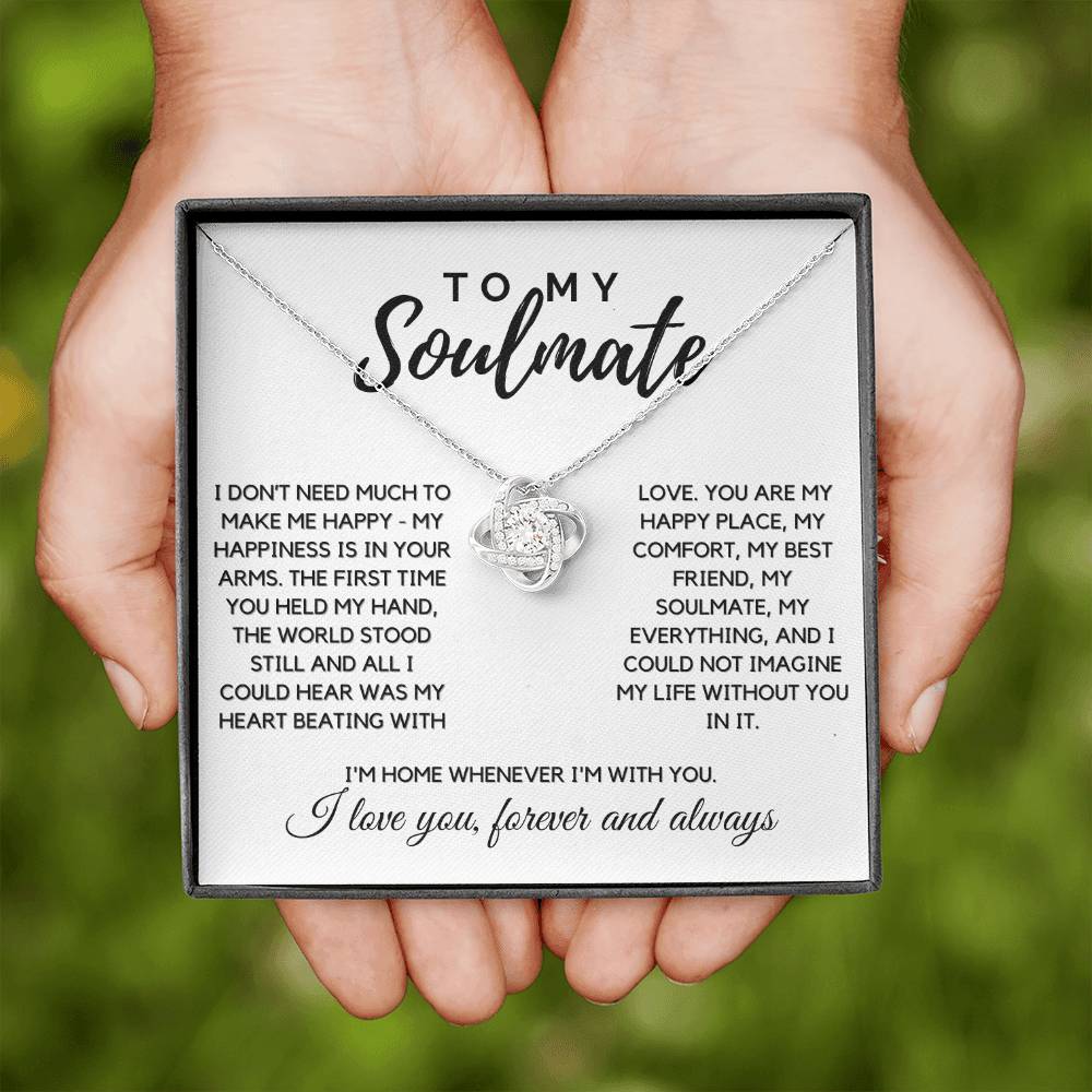 To My Soulmate From Husband - Happy In Your Arms