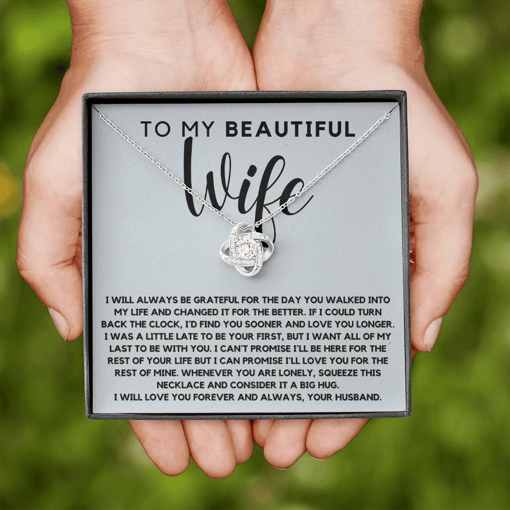 Gift For Beautiful Wife - The Day You Walked Into My Life