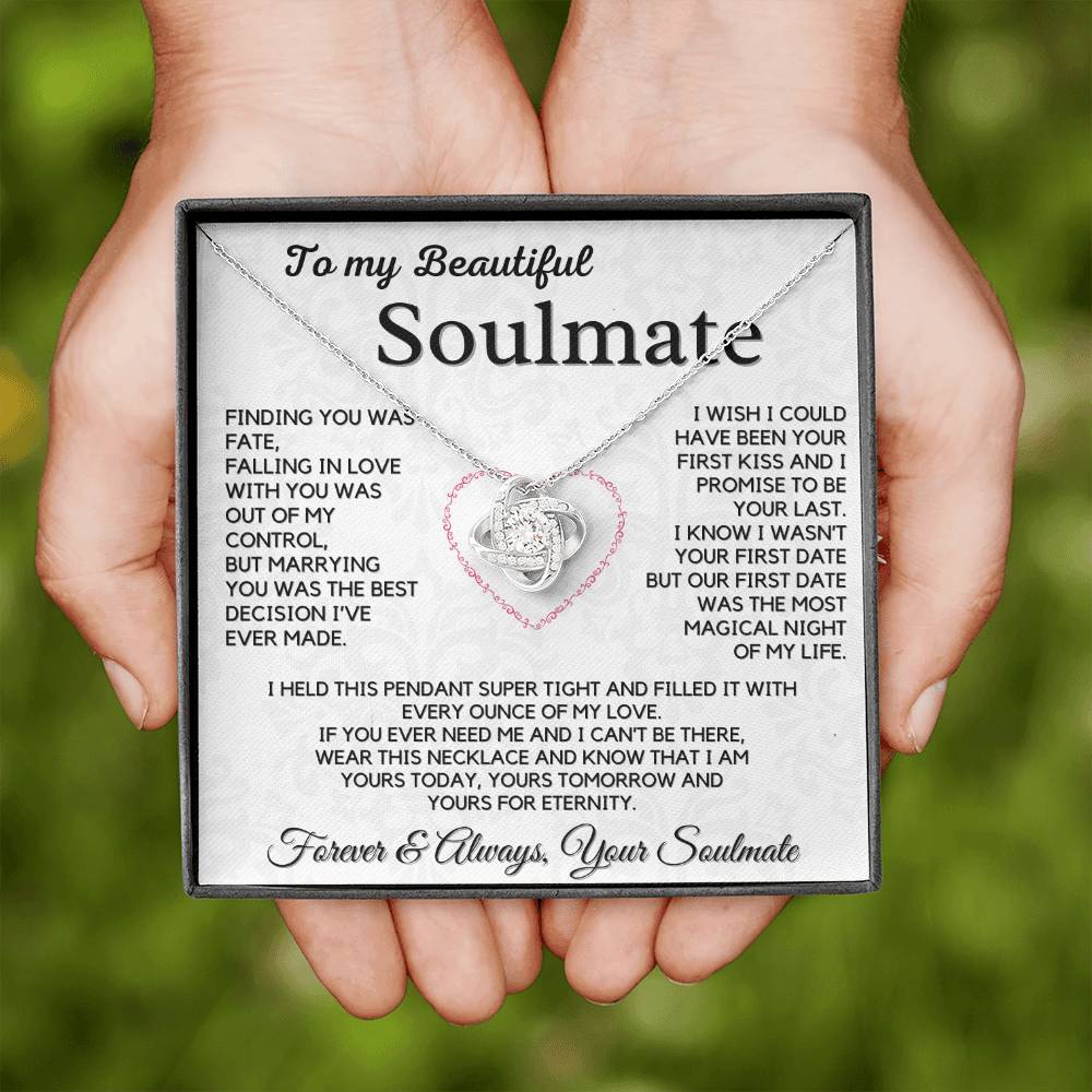 Gift For Beautiful Soulmate From Husband - Yours Today, Tomorrow And For Eternity