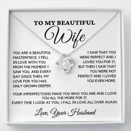 To My Beautiful Wife From Husband - You Are A Beautiful Masterpiece