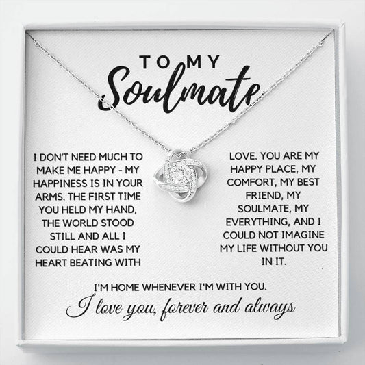 To My Soulmate From Husband - Happy In Your Arms