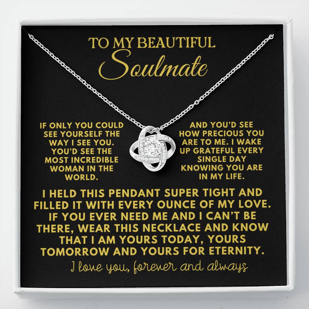 To My Beautiful Soulmate From Husband - Yours For Eternity