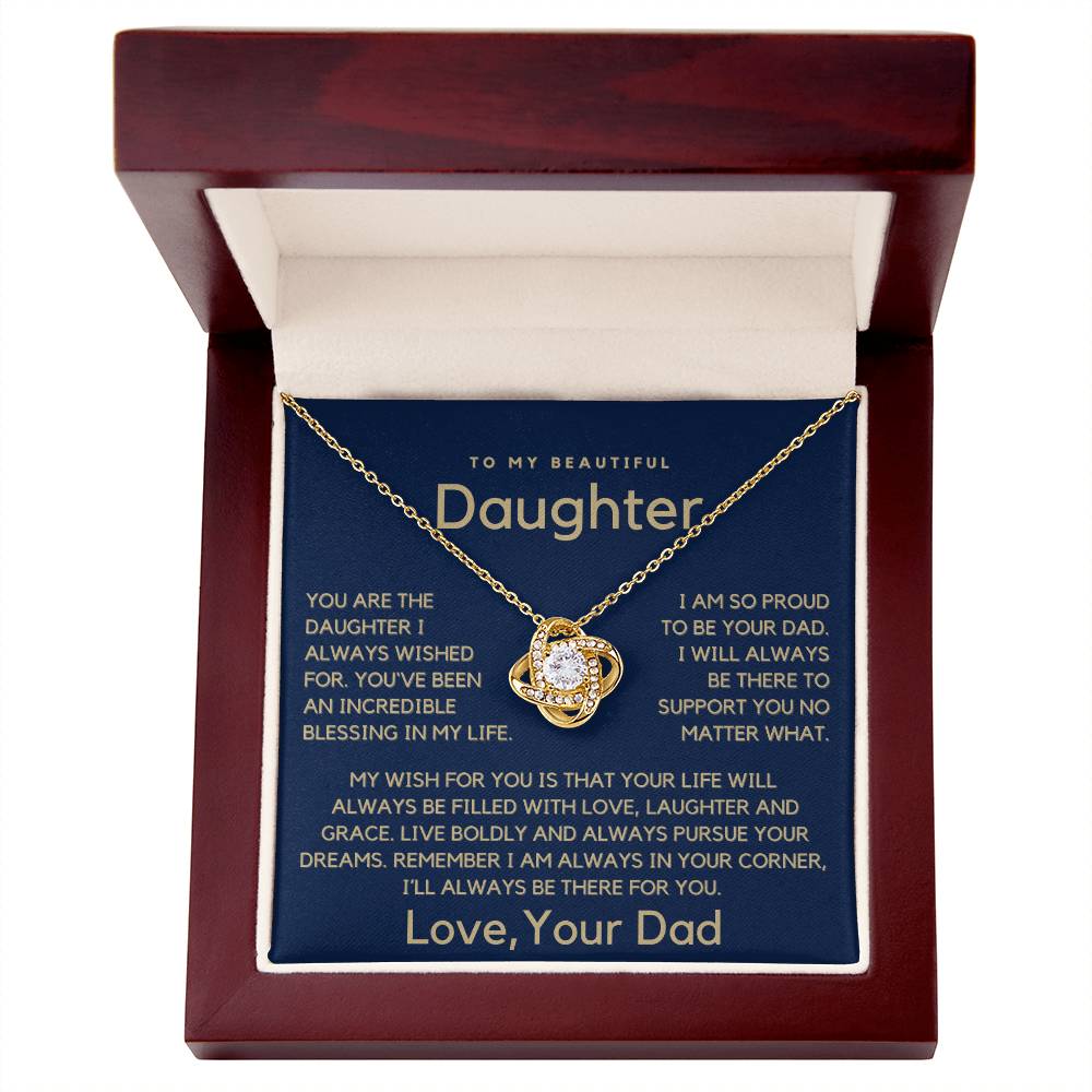 Gift For My Beautiful Daughter - Proud To Be Your Dad