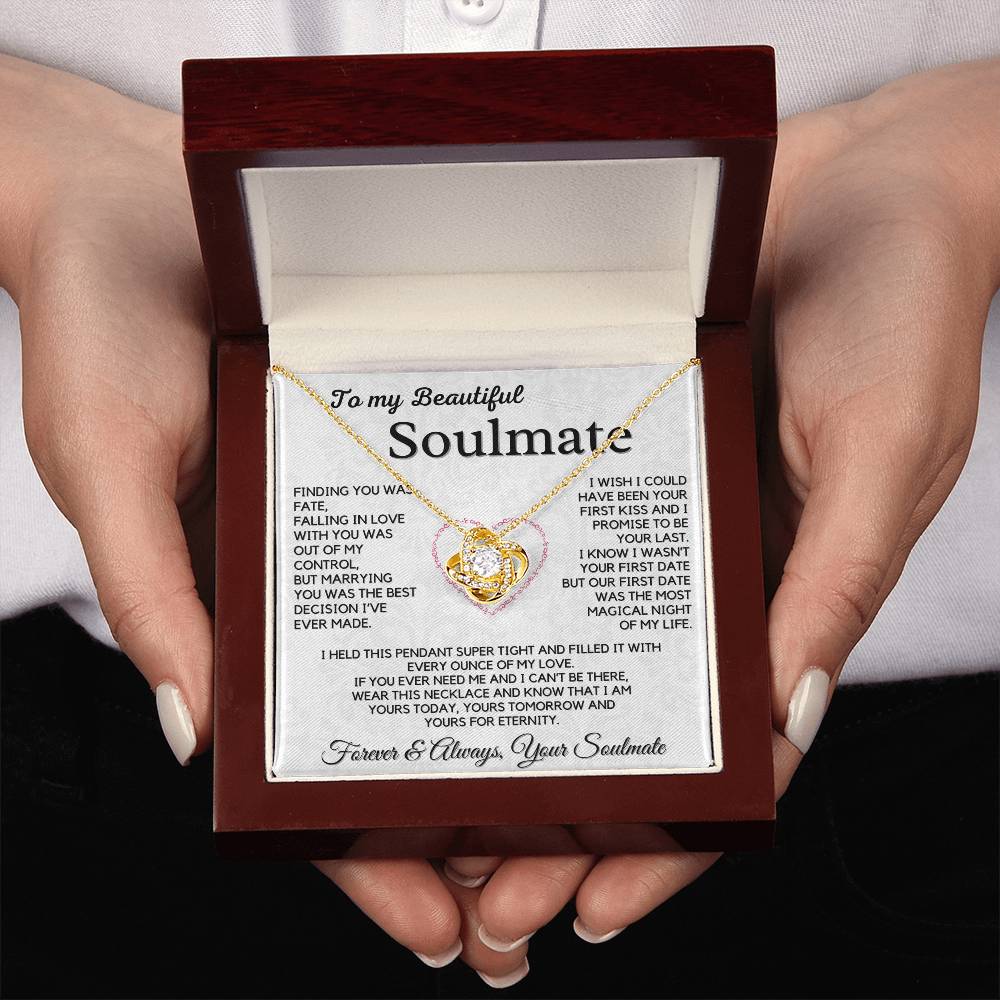 Gift For Beautiful Soulmate From Husband - Yours Today, Tomorrow And For Eternity