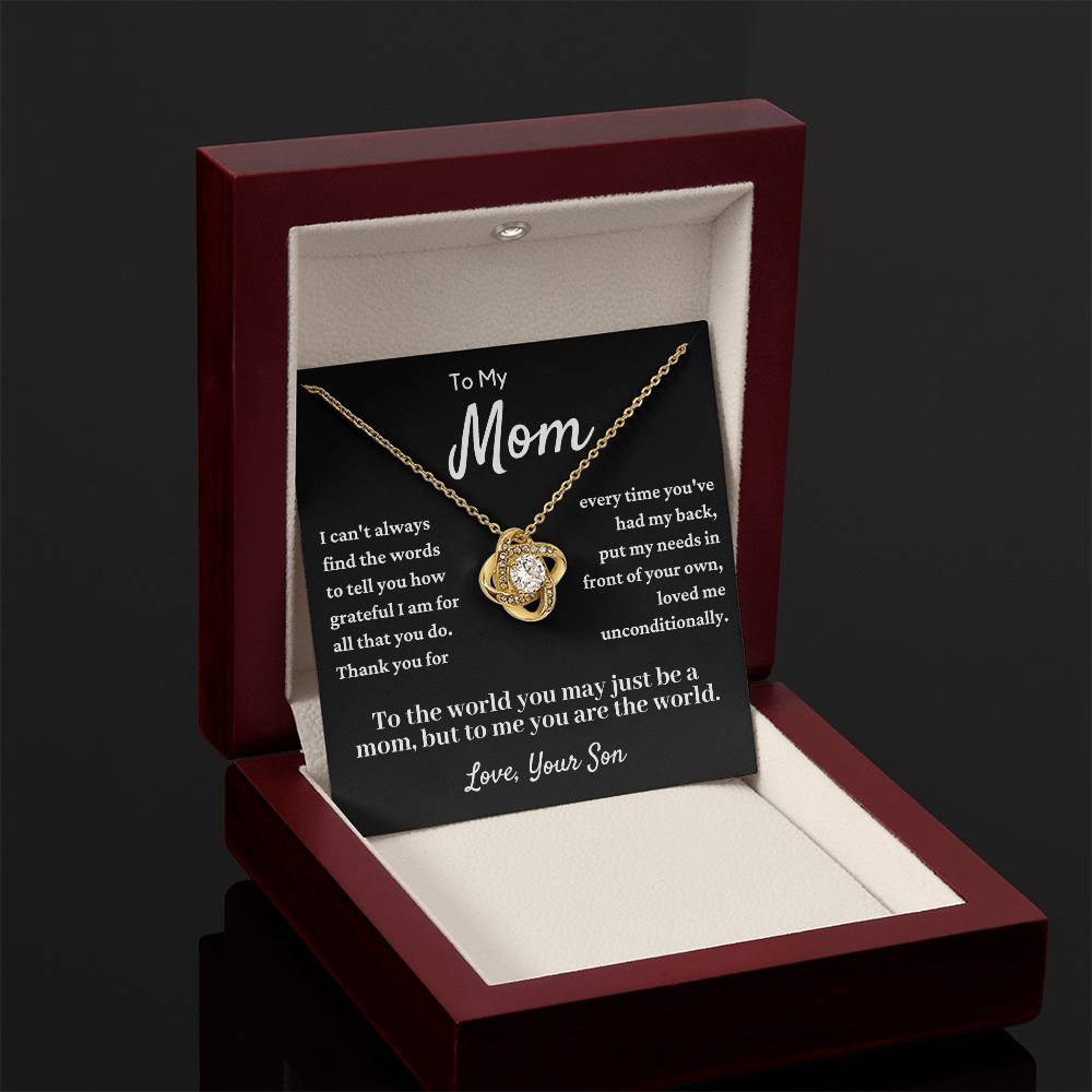 Gift For Mom From Son - You Have Loved Me Unconditionally