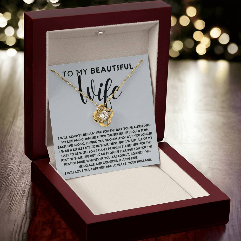 Gift For Beautiful Wife - The Day You Walked Into My Life