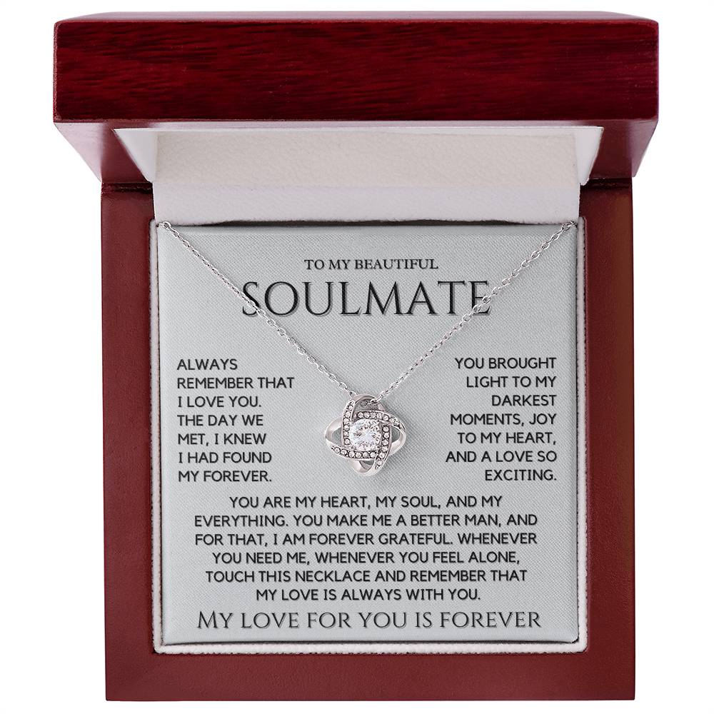 To My Beautiful Soulmate - Always Remember That I Love You