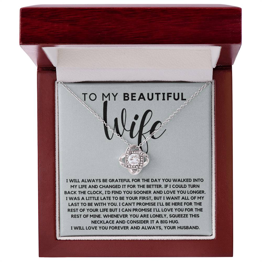 Gift For Beautiful Wife - The Day You Walked Into My Life