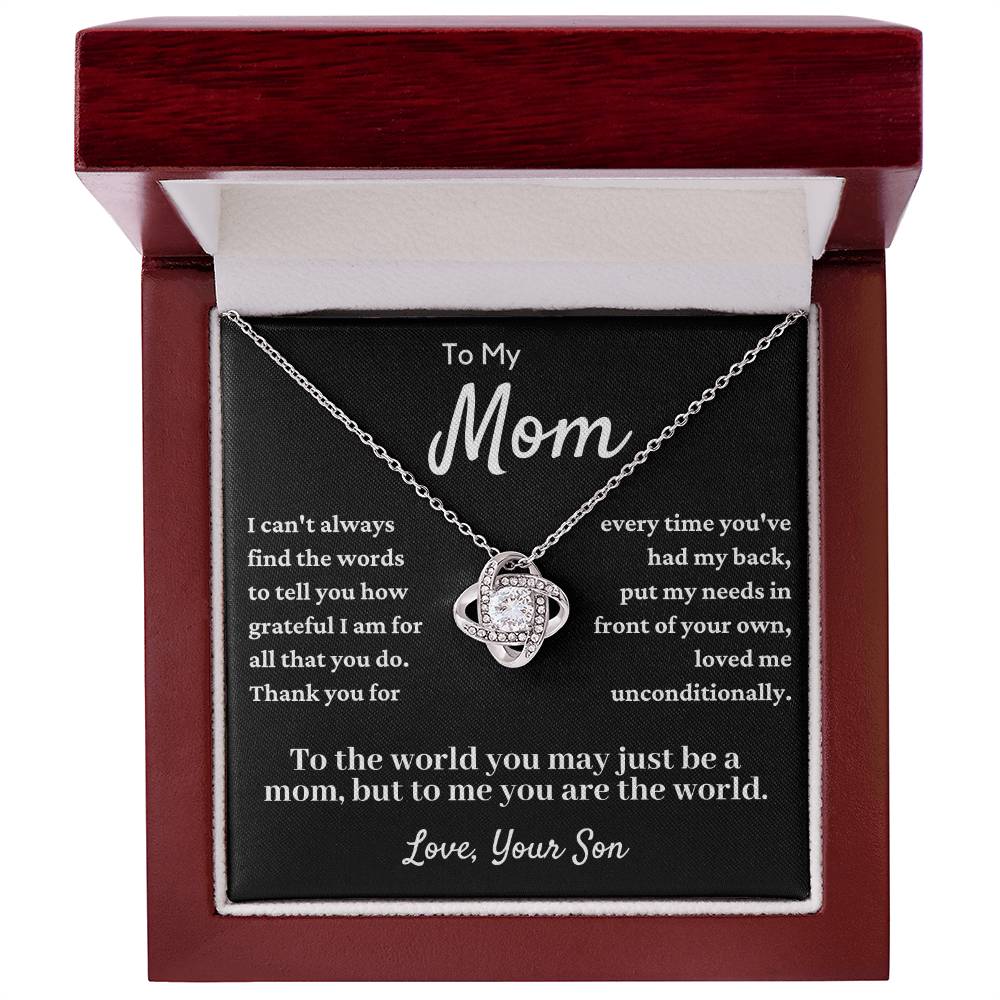 Gift For Mom From Son - You Have Loved Me Unconditionally