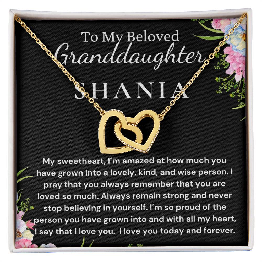 Custom Name Gift For Beloved Granddaughter - Always Remain Strong