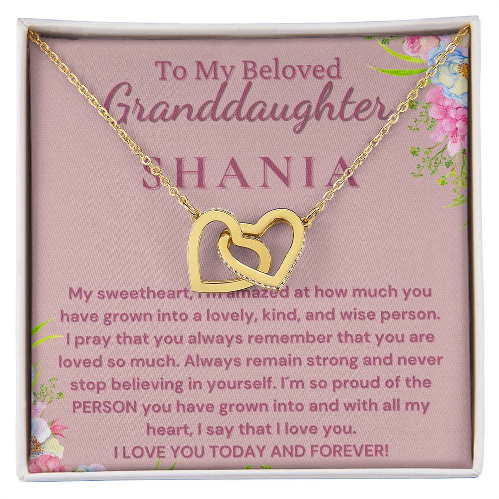 Custom Name Gift for Granddaughter - Always Remain Strong