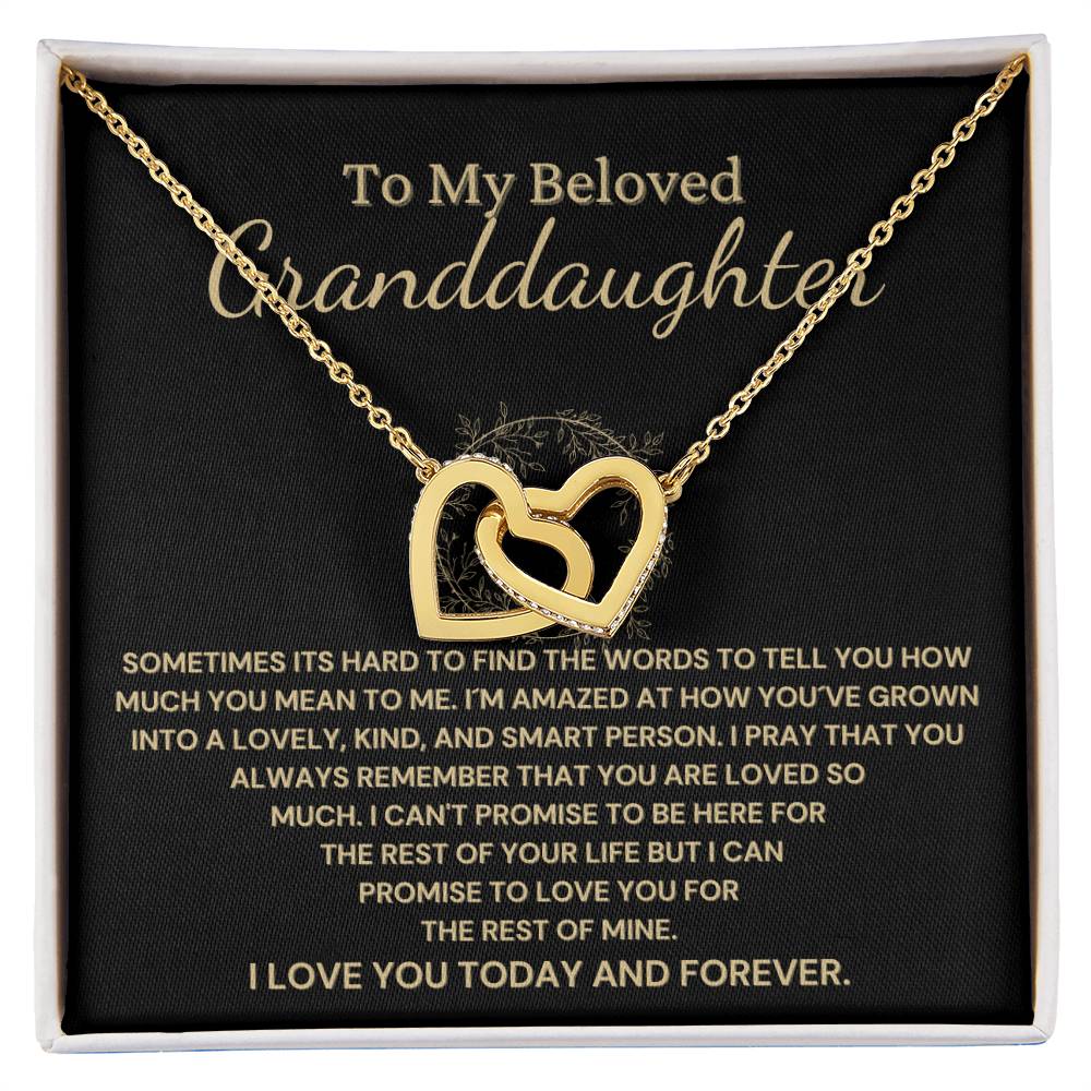 Gift For Beloved Granddaughter - Remember You Are Loved