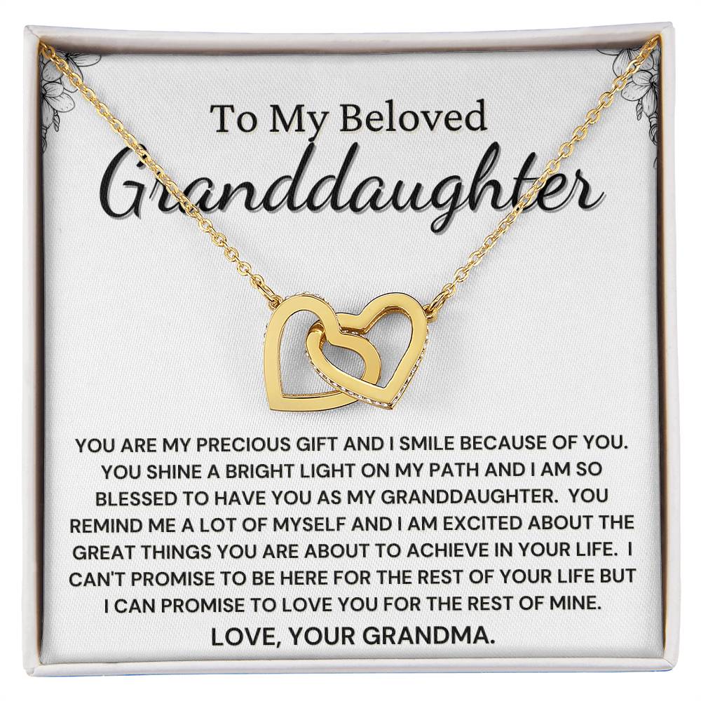 To My Beloved Granddaughter - You Are My Precious Gift