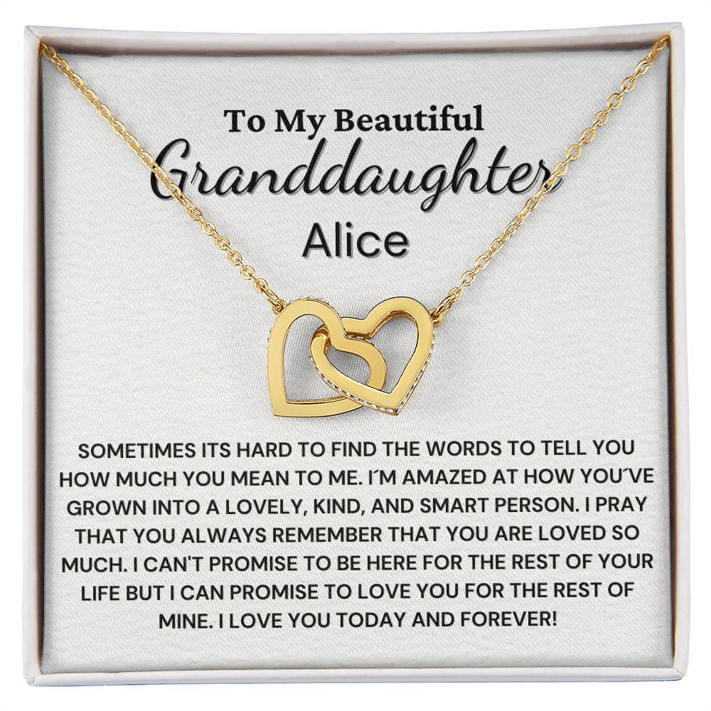 Custom Name Gift For Granddaughter - You Are So Much Loved