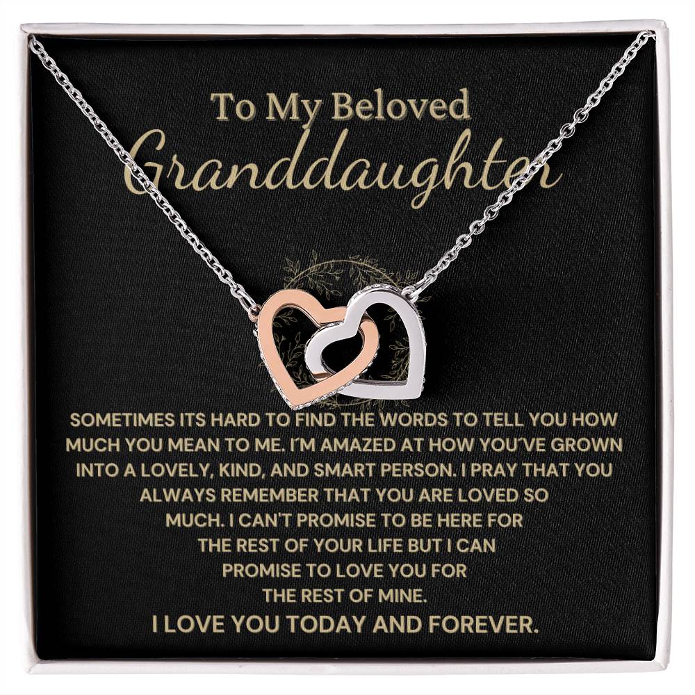 Gift For Beloved Granddaughter - Remember You Are Loved