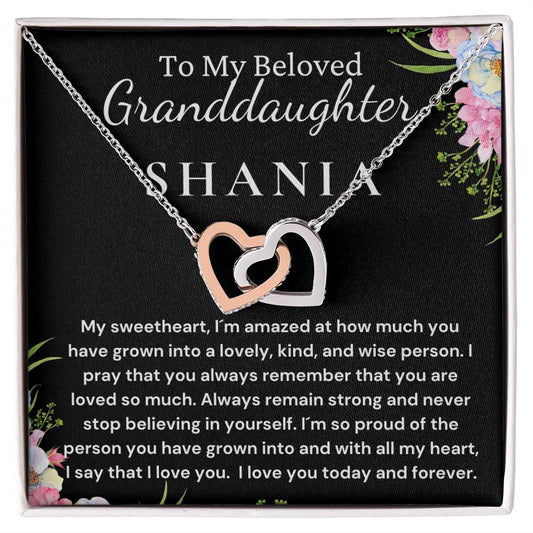 Custom Name Gift For Beloved Granddaughter - Always Remain Strong