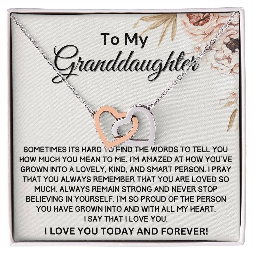 Gift For Granddaughter - How Much You Mean To Me