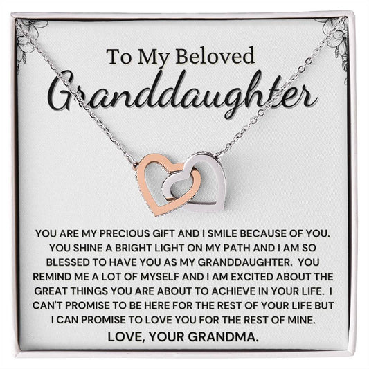 To My Beloved Granddaughter - You Are My Precious Gift