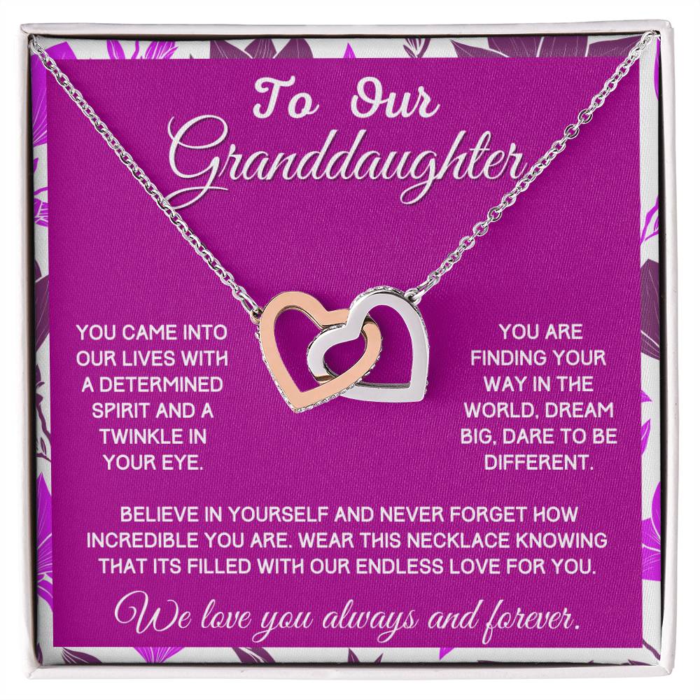 Gift For Granddaughter From Grandparents - Believe In Yourself