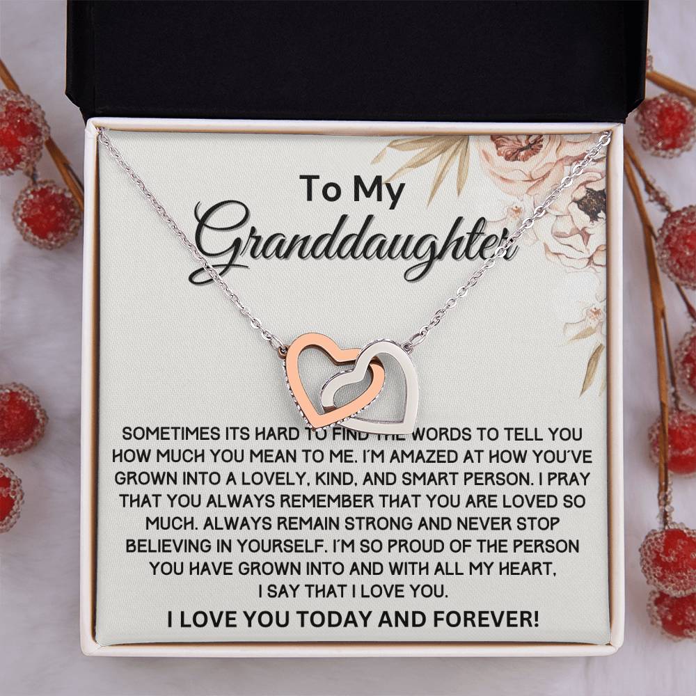 Gift For Granddaughter - How Much You Mean To Me