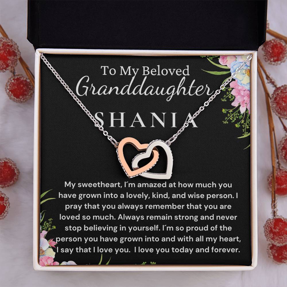 Custom Name Gift For Beloved Granddaughter - Always Remain Strong