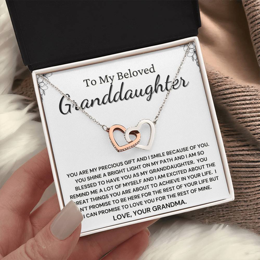 To My Beloved Granddaughter - You Are My Precious Gift