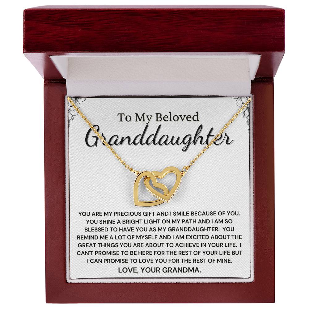 To My Beloved Granddaughter - You Are My Precious Gift