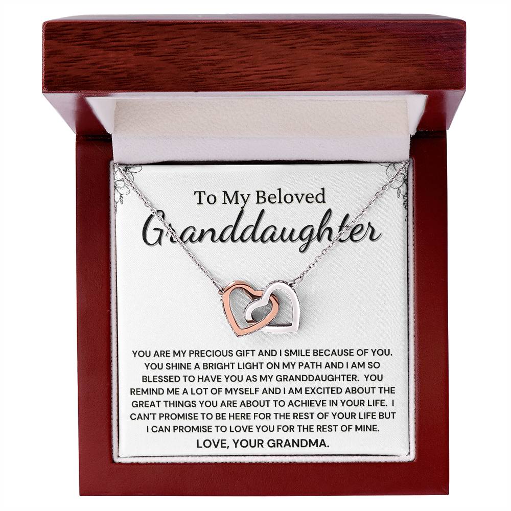 To My Beloved Granddaughter - You Are My Precious Gift