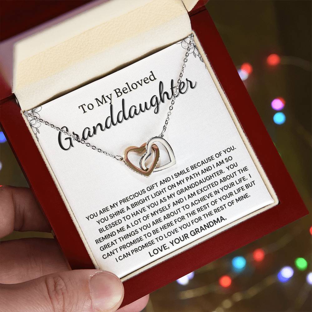 To My Beloved Granddaughter - You Are My Precious Gift