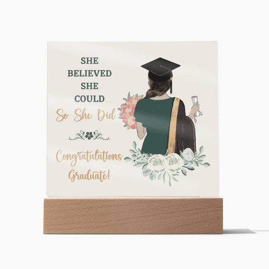 Gift For Graduate Daughter - So She Did