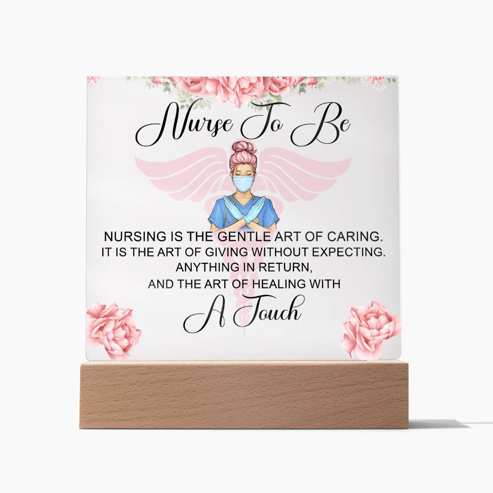 Nurse To Be Acrylic Nurse Women Graduation Gift