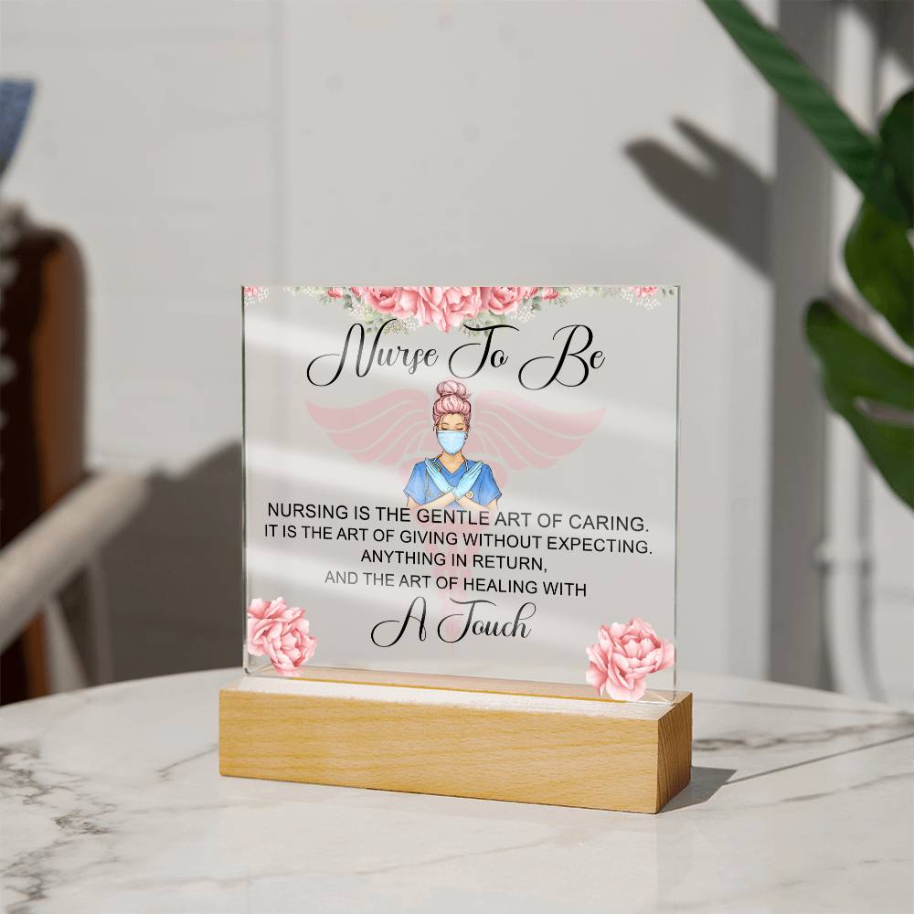 Nurse To Be Acrylic Nurse Women Graduation Gift