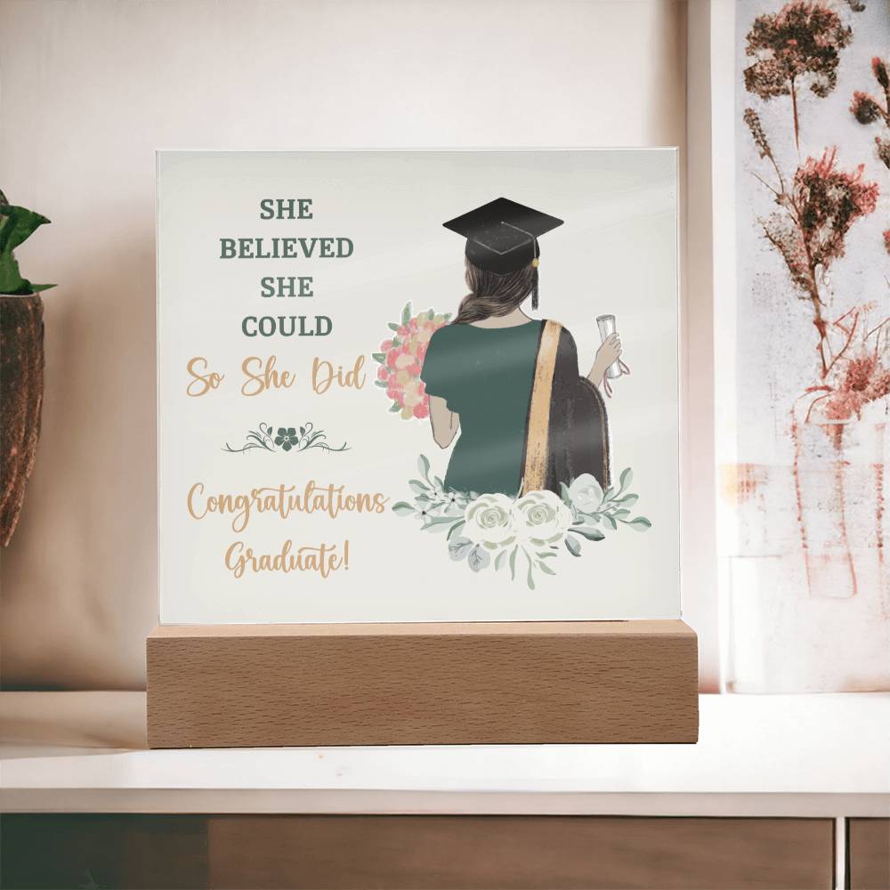 Gift For Graduate Daughter - So She Did