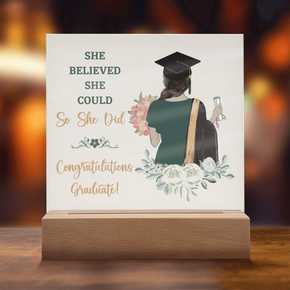 Gift For Graduate Daughter - So She Did