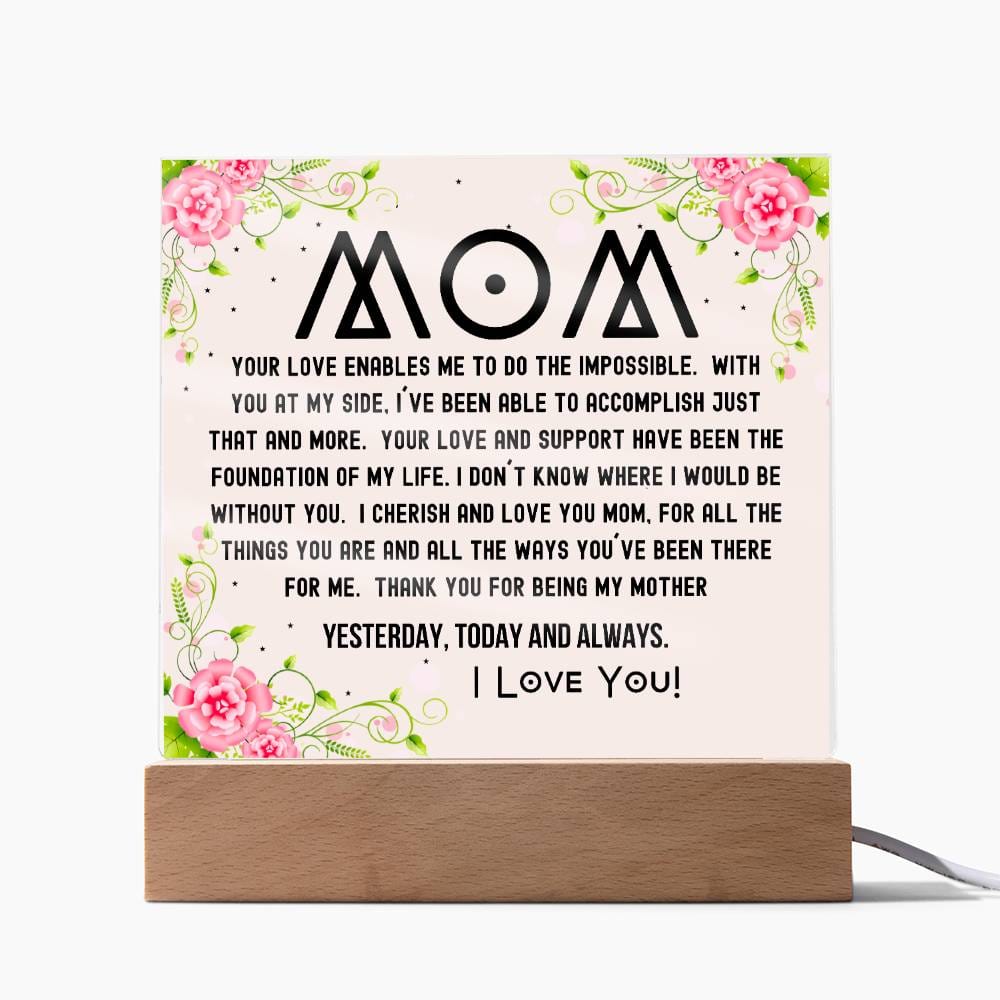 Gift For Mom - I Cherish And Love You