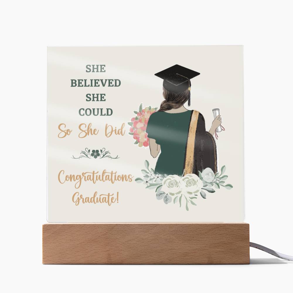 Gift For Graduate Daughter - So She Did