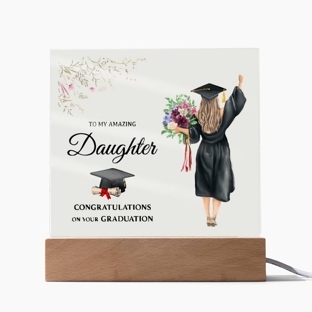 Gift for Daughter - Graduation - Congratulations