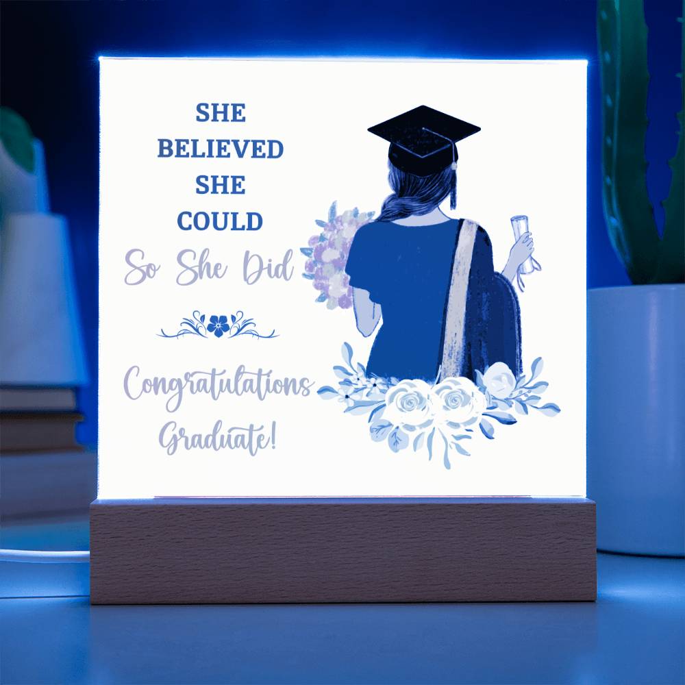 Gift For Graduate Daughter - So She Did