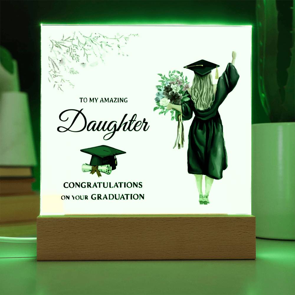 Gift for Daughter - Graduation - Congratulations