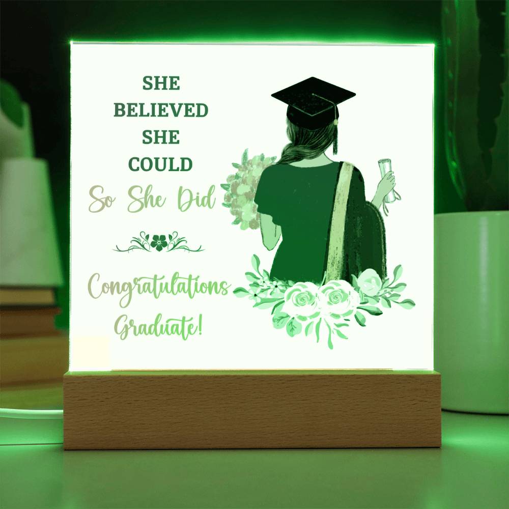 Gift For Graduate Daughter - So She Did