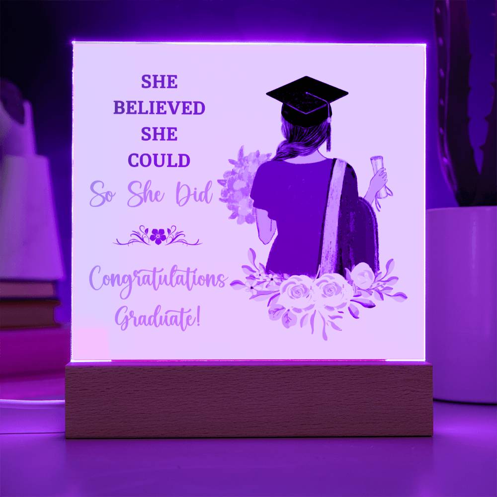 Gift For Graduate Daughter - So She Did