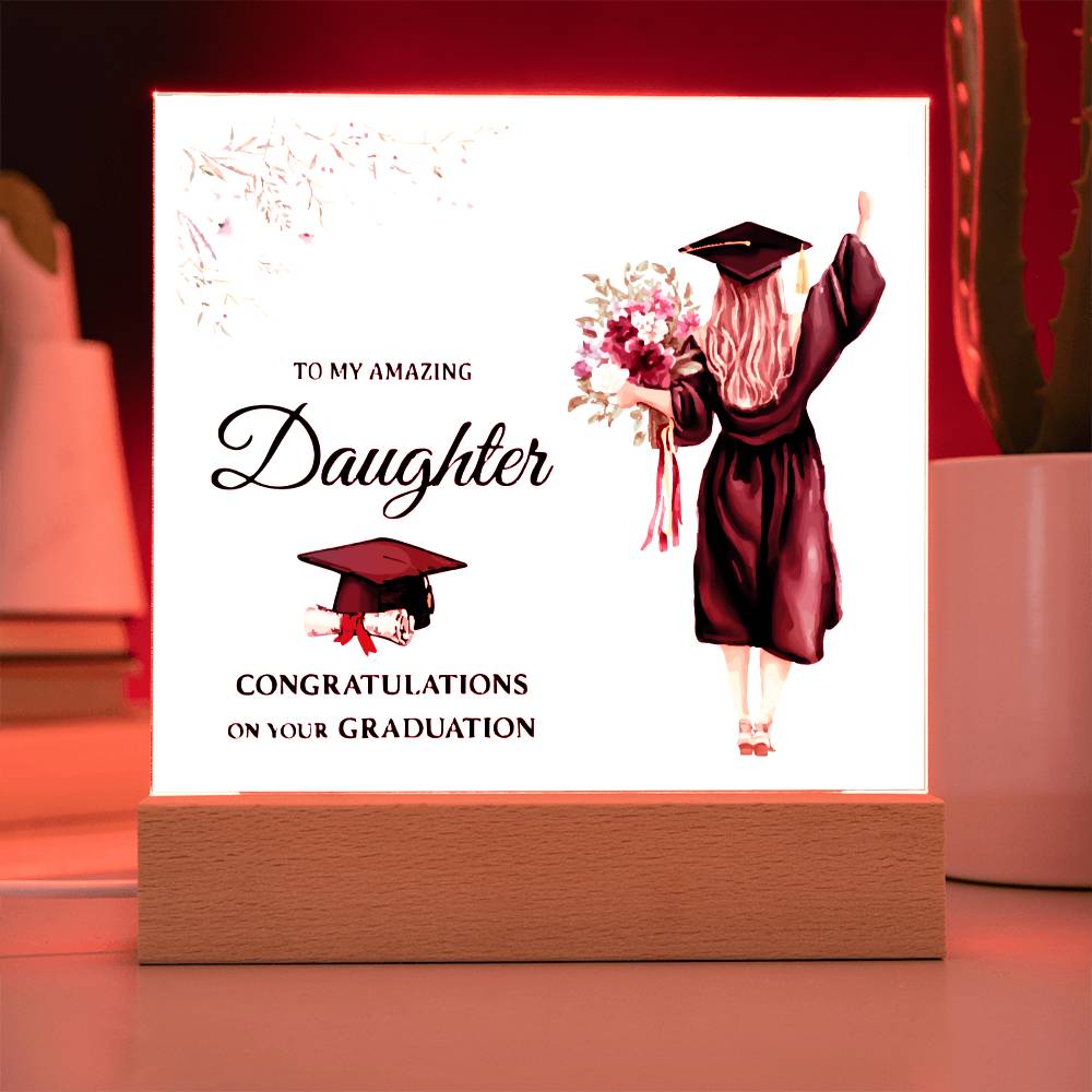 Gift for Daughter - Graduation - Congratulations