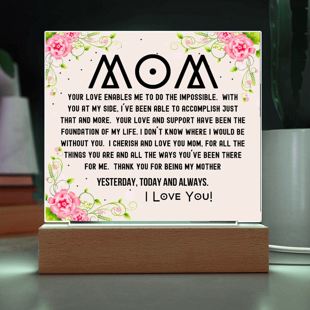 Gift For Mom - I Cherish And Love You