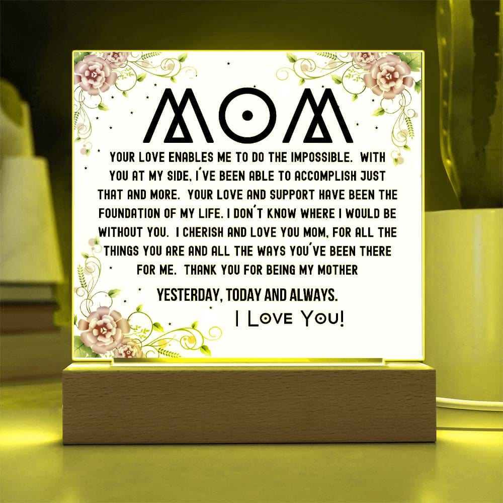 Gift For Mom - I Cherish And Love You