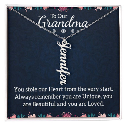 To Grandma - You Stole our Heart