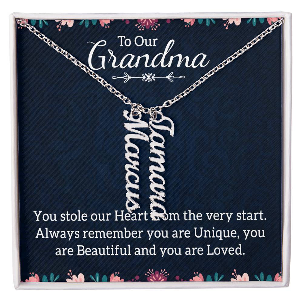 To Grandma - You Stole our Heart