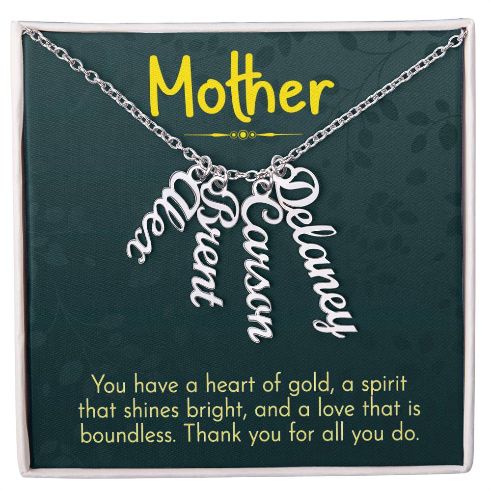 Gift for Mother - You have a Heart of Gold