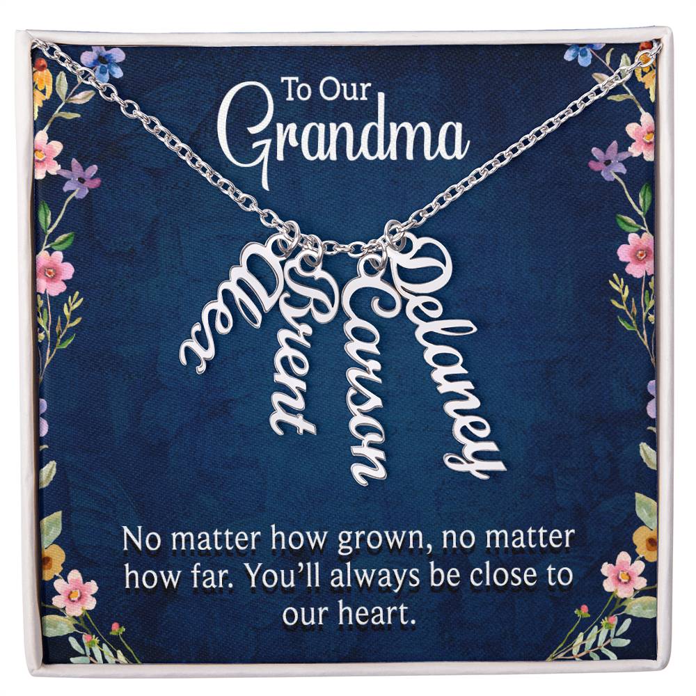 To our Grandma - You are always close to our  heart